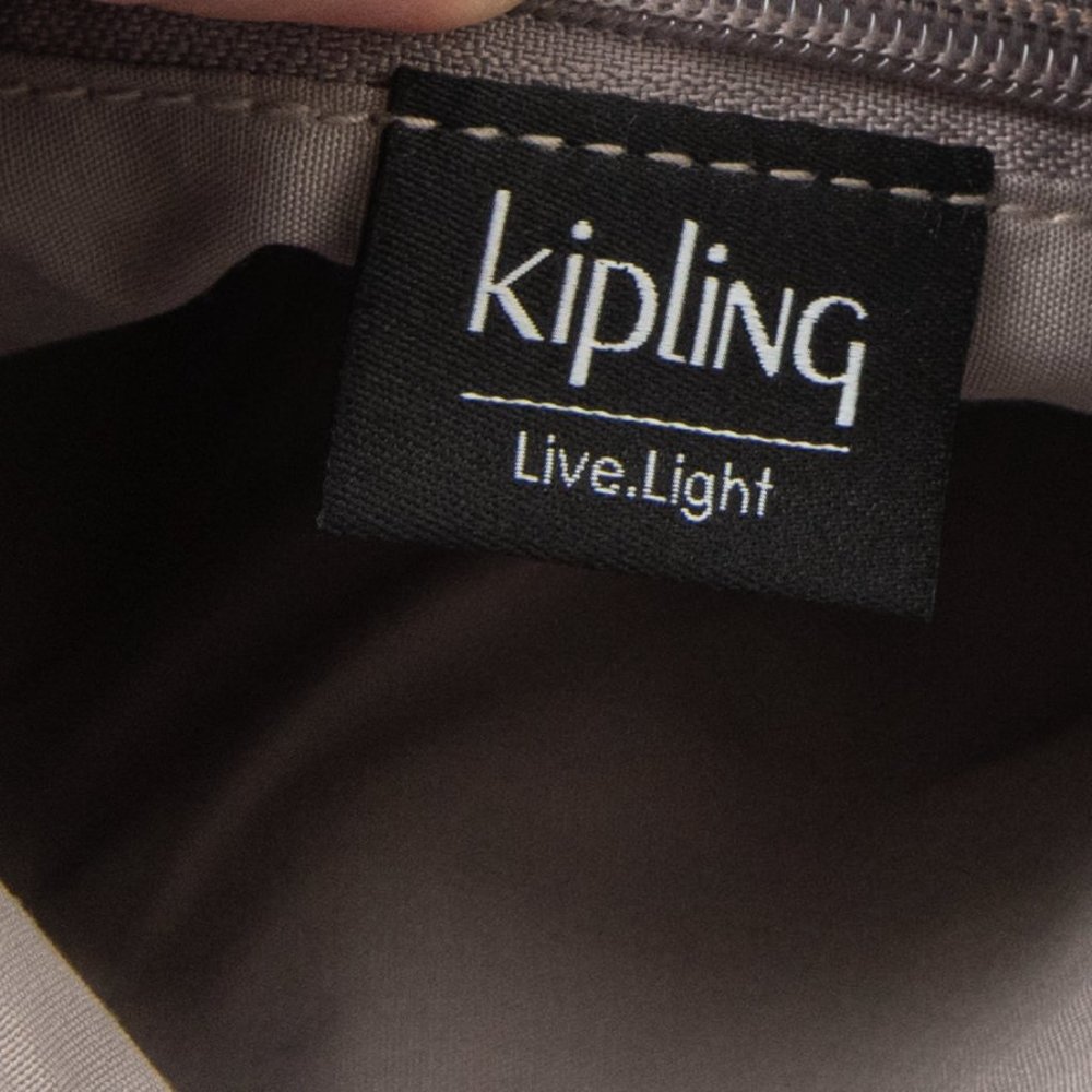 Kipling Keiko Crossbody Purse Mini City Lights Print Lightweight Bag Blue White - Picture 4 of 9
